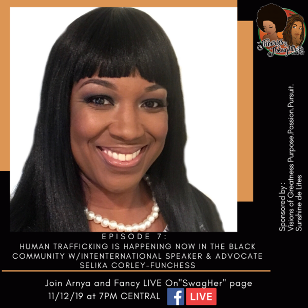 TAT Flyer with guest Selika Corley-Funchess