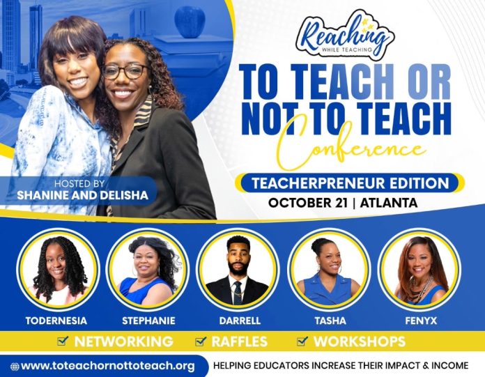 To Teach or Not To Teach Conference flyer