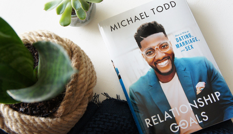 Banner image of Relationship Goals book with Pastor Mike Todd on the cover.