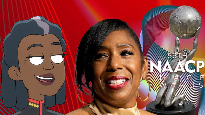 Dawnn Lewis and Captain Carol Freeman in Star Trek: Lower Decks