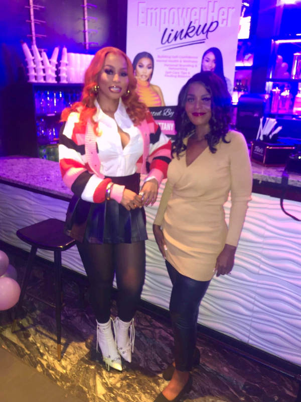Queen Just Brittany & Lady Flame11 at Empower Her Link Up. 