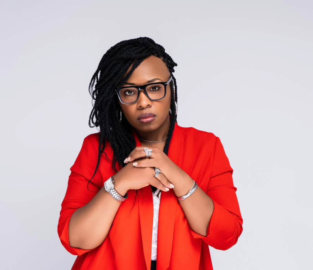 4BrightStars's Jessica B. in empowerment pose.