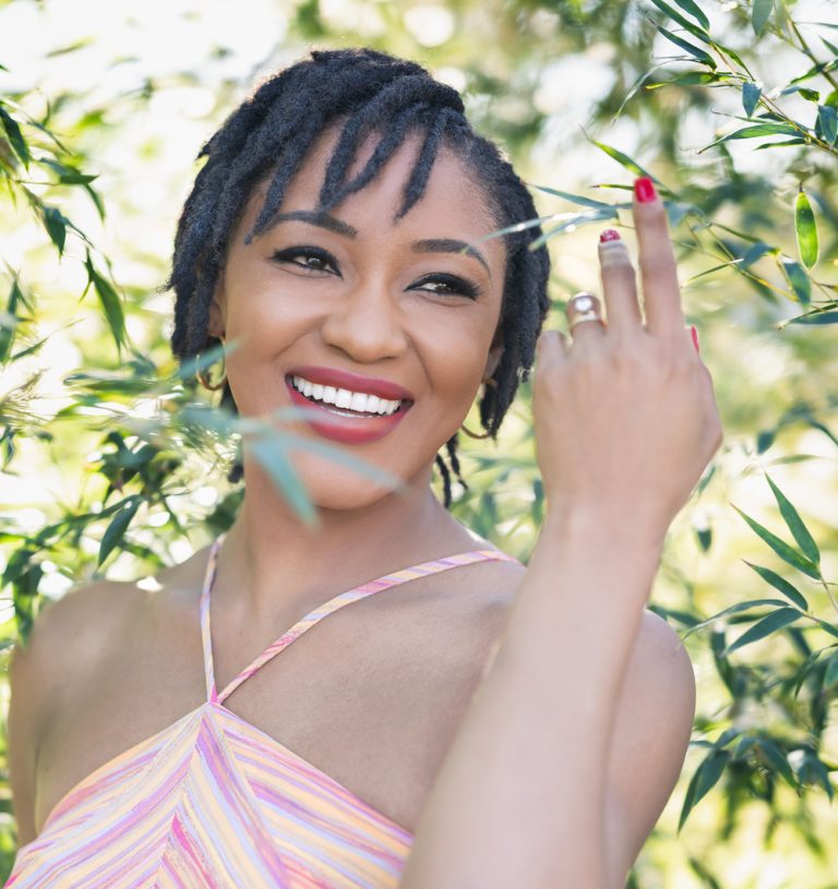 Mankah Lewis of Black Mothers and Daughters Heal practicing generational healing.