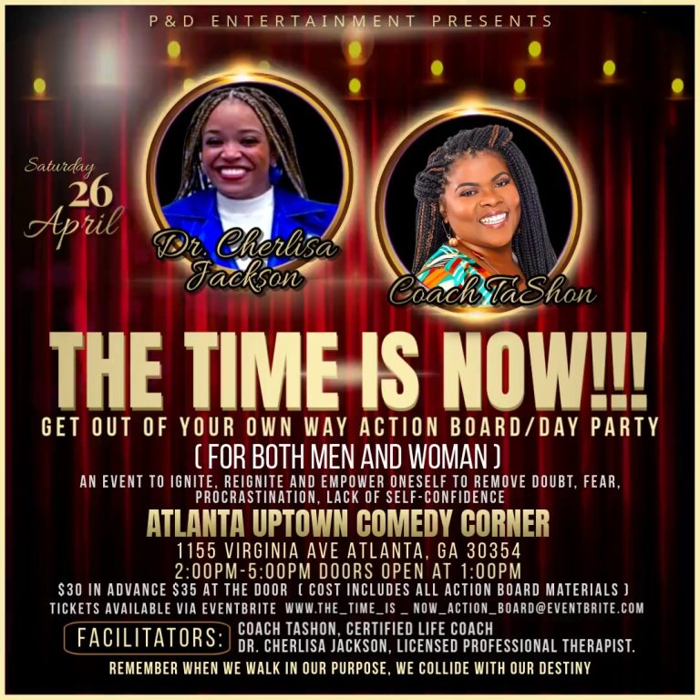 Action Board Party flyer