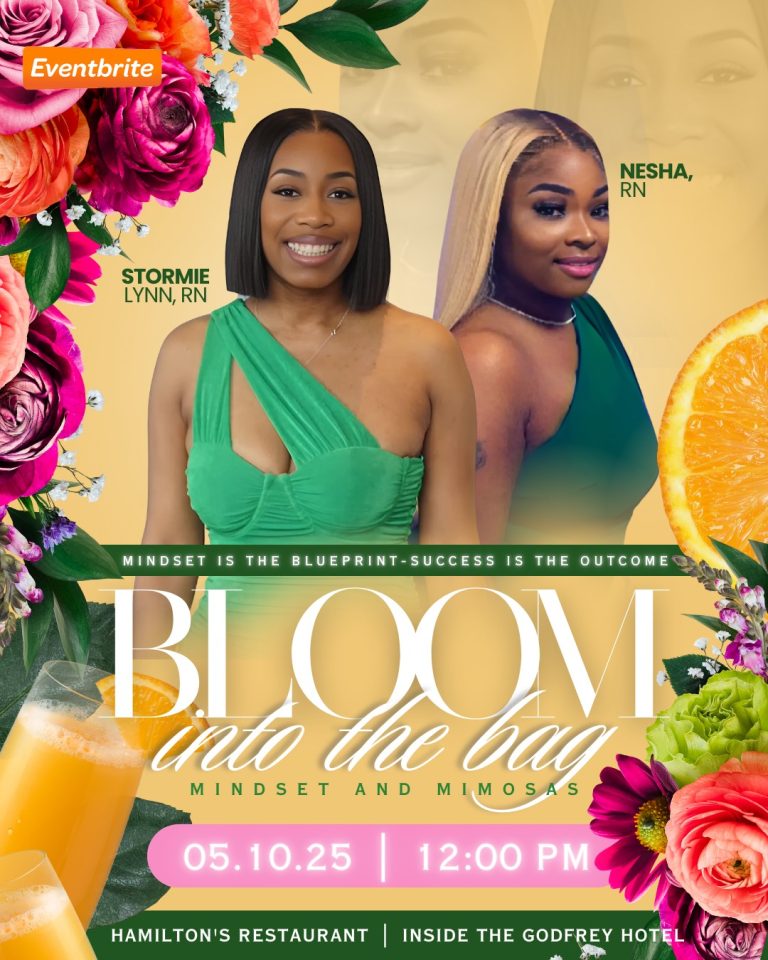 Bloom into the Bag flyer