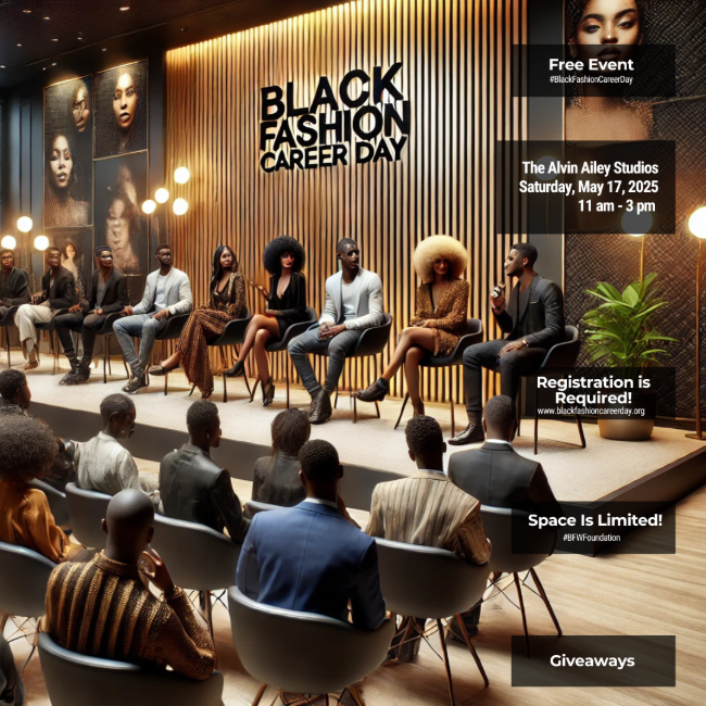 Black Fashion Career Day flyer