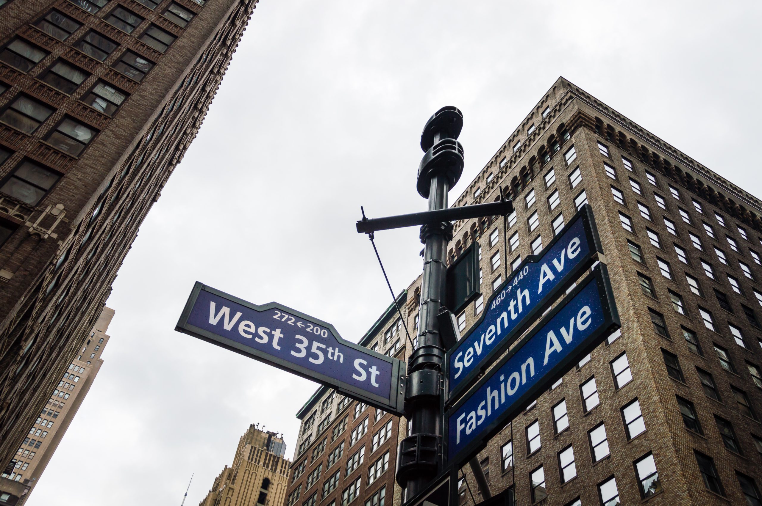 Image of 7th Ave and 35th Street in NYC