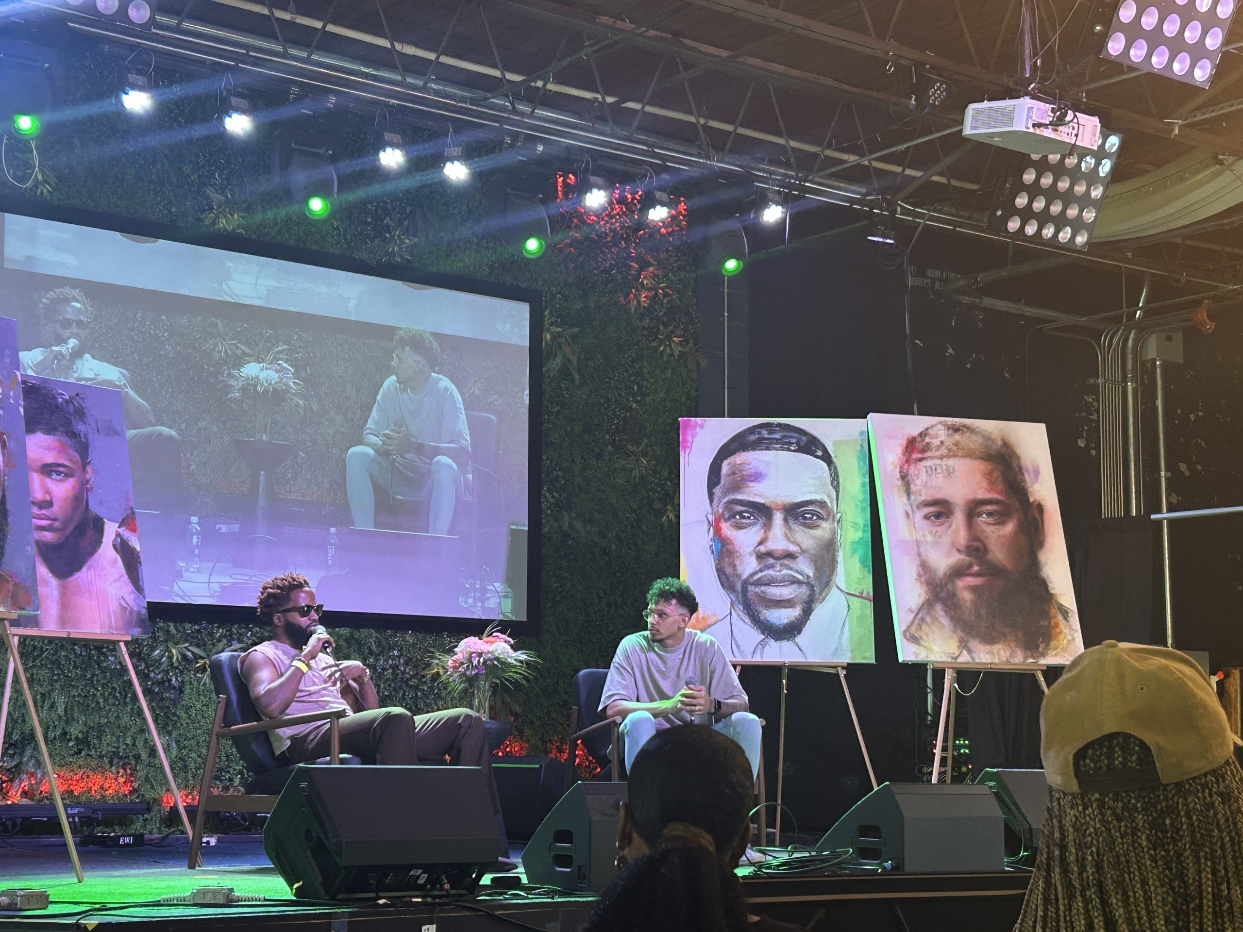 Joshua Love and John Hill at Blavity Fest