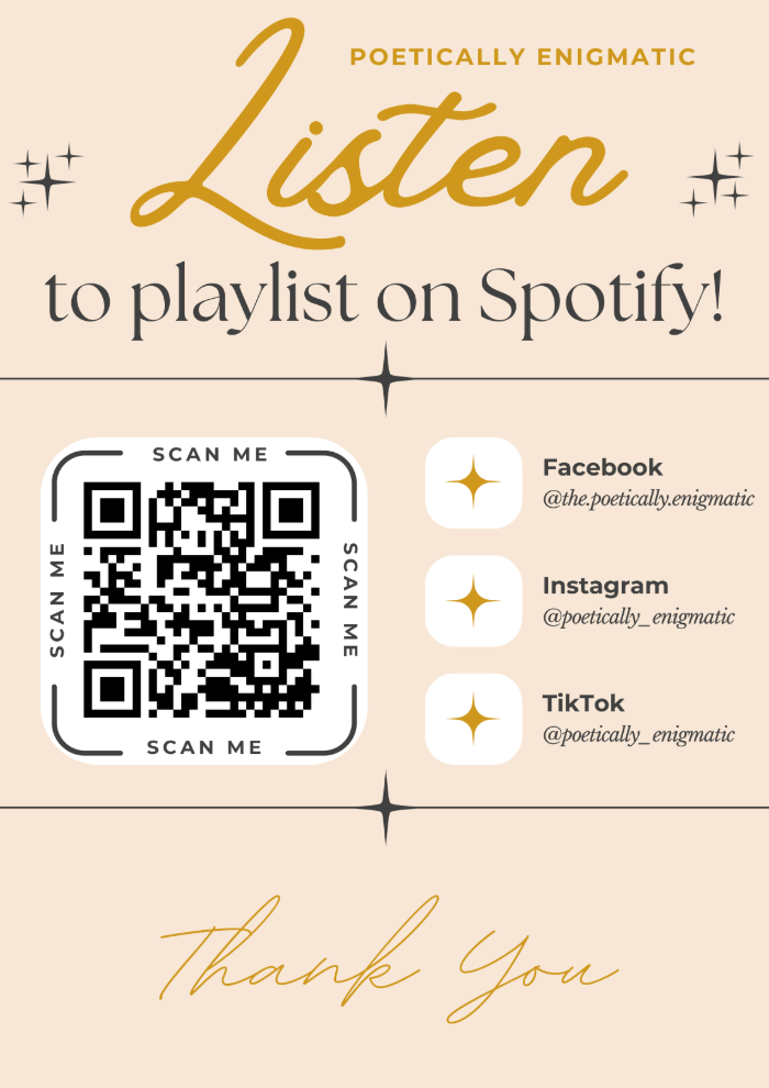 Poetically Enigmatic Playlist
