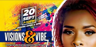 Visions & Vibez: Where Art Heals Hearts Through Creativity and Mental Health Awareness Visions & VIbez flyer 1