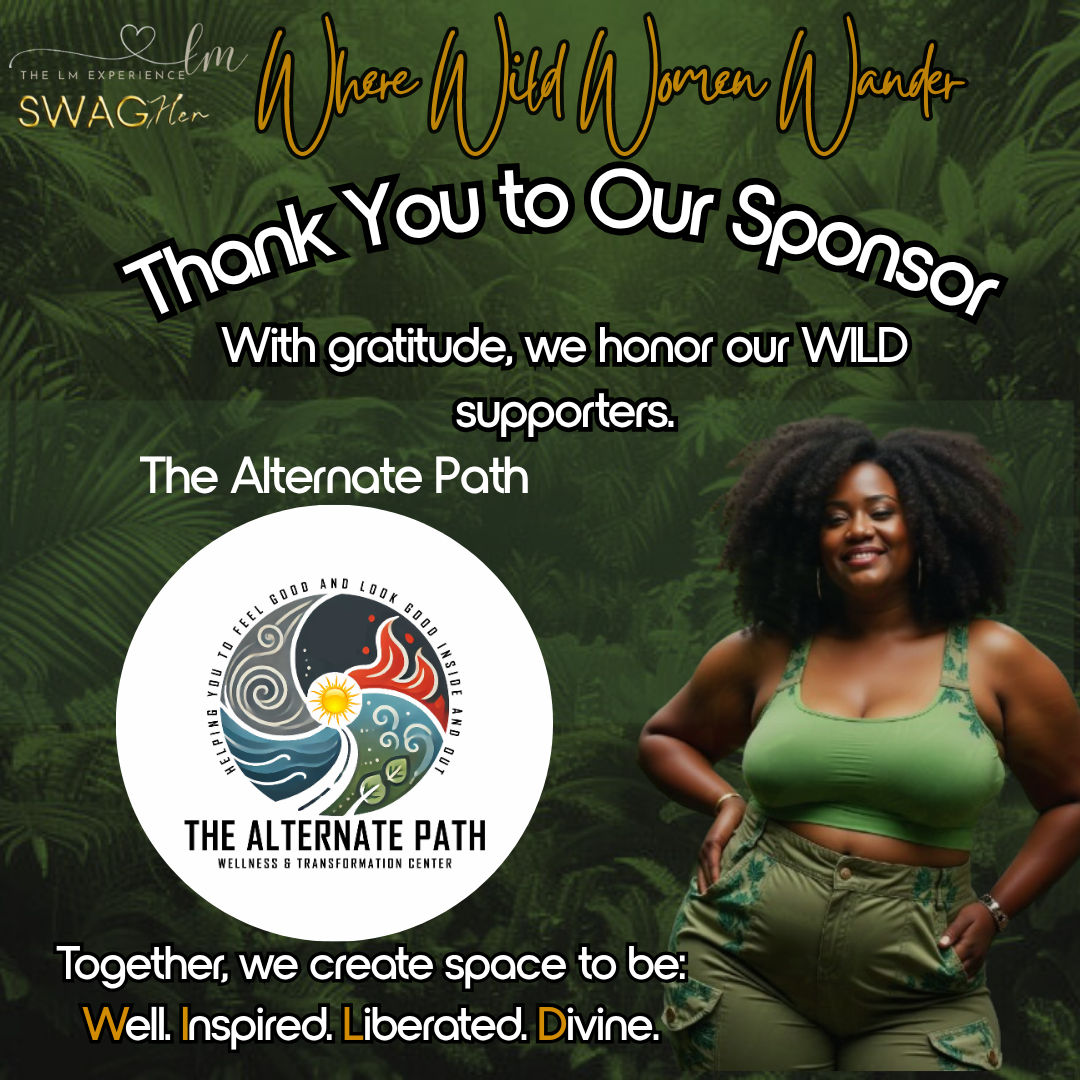 The Alternate Path Where Wild Women Wander Sponsor Badge