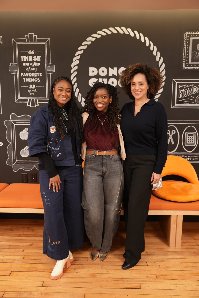 Tatyana Ali, Yorel Greene, and Karyn Parsons