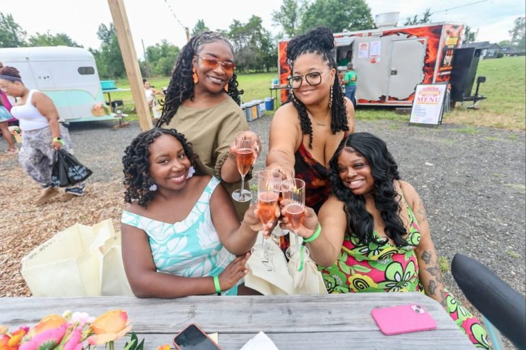 Rosé in the Garden Celebrates Black Joy, Sisterhood, and Style at Marcellus Farms