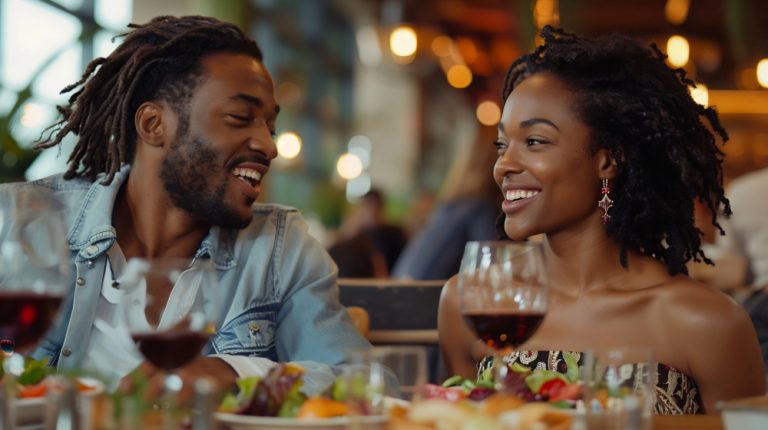 The 45-Minute Date: Enough Time to Find Chemistry, Not Enough Time to Ruin Your Evening- Black couple on date